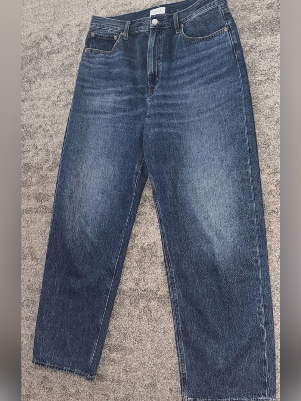 Pistola High Rise Straight Jeans
31 Rigid Denim Vintage Blue
Retail $198 Value - Picture 9 of 16